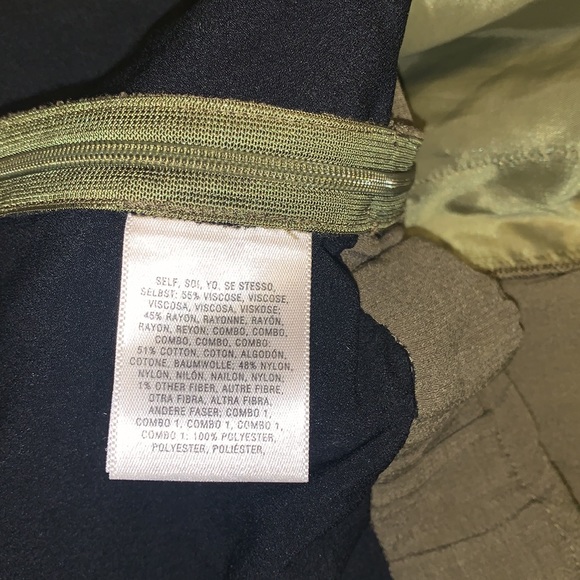 Anthropologie Leifsdottir Green and Black Jumpsuit - Women’s Size 8 - Picture 8 of 9